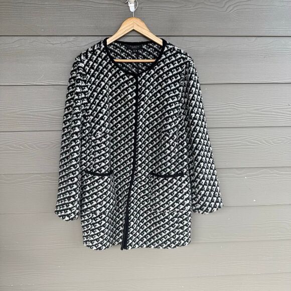 Talbots Sweaters - Talbots wool blend snap front jacket